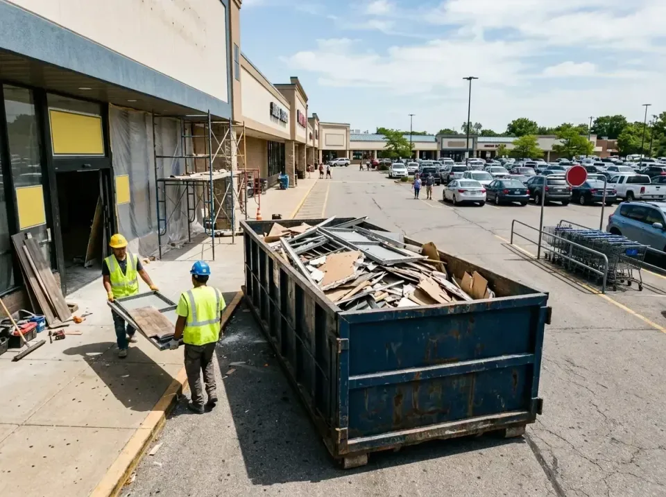 retail-store-renovation-debris-003 — frequently asked questions, Roll-off Dumpster Rentals in Biscayne Park, FL